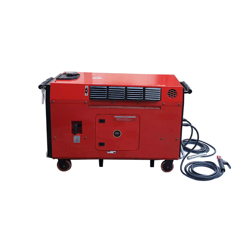 250 Amps - 6 KW, Petrol Welding Generator, Model Silent GE-W8000RS, Recoil & Self Start